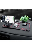 Araç Içi Kaydırmaz Torpido Organizeri Sihirli Ped  Telefon tutucu Torpido Kaydırmaz Ped - 4
