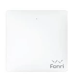 Fonri Wf3-El3-0202-03 Wıfı Kablosuz Kendinden Enerjili  Akıllı Dokunmatik Çiftli Duvar Anahtarı - 1
