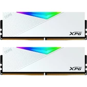 XPG 32GB (2X 16GB) DDR5 6000MHZ CL32 DUAL KIT RGB PC RAM LANCER AX5U6000C3016G-DCLARWH BEYAZ thumbnail 2