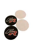 SEAT FR LOGOLU 56 MM JANT GÖBEK DAMLA STICKER 4 ADET thumbnail 2