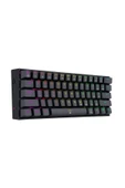 Redragon K630-RGB Dragonborn %60 Blue Switch Siyah Mekanik Kablolu Oyuncu Klavyesi - 2