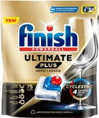 Finish Ultimate Plus 75 Kapsül Bulaşık Makinesi Deterjanı Tableti (1 x 75 Kapsül) - 1