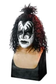 BAMM Rock Yıldız Grubu Kiss Maske Cosplay Halloween - 1