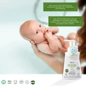 INCIA %100 Doğal Organik Sertifikalı Bebek Köpük Şampuanı Saç Vücut Lavanta Konak Önleyici Yenidoğan 200 ml X 2 Adet - 7