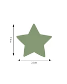 Kamei Şekilli Delgeç Yıldız Kalın 2.5 cm KM8810 thumbnail 6