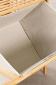Digithome Bambu Xl Kirli Sepetli 2 Raflı Çok Amaçlı Banyo Düzenleyici Çamaşır Sepeti Organizer DB-0004 - 5