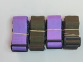 2 Adet Mor 2 Adet Haki Yeşil Valiz Kemeri 4 Cm Toplam 4 Adet thumbnail 1