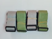 2 Adet Gri 2 Adet Su Yeşili Valiz Kemeri 4 Cm Toplam 4 Adet - 1