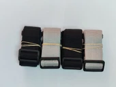 2 Adet Siyah 2 Adet Gri Valiz Kemeri 4 Cm Toplam 4 Adet thumbnail 1