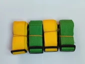 2 Adet Sarı 2 Adet  Yeşil Valiz Kemeri 4 Cm Toplam 4 Adet - 1