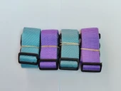 2 Adet Turkuaz 2 Adet Mor Valiz Kemeri 4 Cm Toplam 4 Adet thumbnail 1