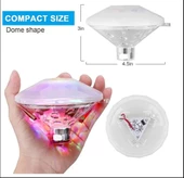 Sıcak LED sualtı gece lambası banyo yüzme havuz ışığı - 1