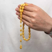 Sıkma Kehribar Tesbih - 4