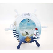 Ahşap Marin Dümenli Çerceve thumbnail 1