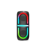 Kımıso QS3636 Bluetooth Hoparlör Rgb Led Fm Radyo 2x5w 2x4" - 1