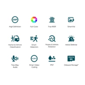 TP-Link VIGI C350 4mm 5MP Full-Color Bullet IP Kamera (1/2.7",30fps,FHD,H265+) thumbnail 2