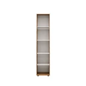 Oryana Tek Kapaklı Gardırop-Koyu Ceviz 45x210x62 cm - 2