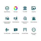 TP-Link VIGI C450 2.8mm 5MP Full-Color Dome IP Kamera (1/2.7",30fps,FHD,H265+) thumbnail 2