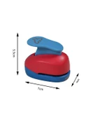 Kamei Şekilli Delgeç Kuş Kanatlı 2.5 cm KM8810 - 2