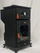 K003 MANUEL FIRINLI ODUNLU PELET SOBA thumbnail 1