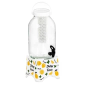 Herevin 137706-702 Desenli Musluklu Kavanoz-TM Kapak-İnfuserli 5 lt thumbnail 1