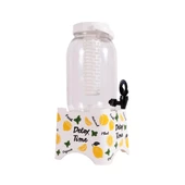 Herevin 137705-702 Desenli Musluklu Kavanoz-TM Kapak 3 lt - 2
