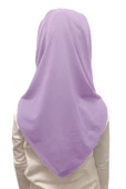 Pratik Hazır Geçmeli Çocuk Eşarp Lila - 3