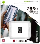 Kingston Canvas Select Plus SDCS2/256GB Class 10 U3 A1 V30 256 GB Micro SD Kart - 3