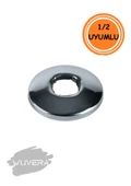 WUVERA Musluk Rozeti Aynası 1/2 Parlak - 2