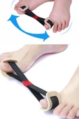 Ayak Parmak Egzersiz Lastiği Baş Parmak Kemik Düzeltici Aparat thumbnail 1