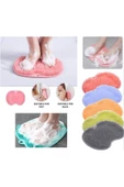 Akdenizpos  Kg01 Pratik Vantuzlu Banyo Sırt Fırçası Ve Masaj Matı (Yeni) - 1