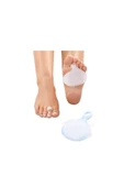 Orta Parmak Metatarsal Silikon Pad Nasır Koruyucu Metatarsal Pad Metatars Yastığı ÇİFT thumbnail 2