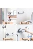 Banyo Güvenlik Tutacağı: Banyo Ve Tuvaletlerde Kullanılmak Üzere Kilitli Vantuzlu Yardımcı Tutacak thumbnail 2