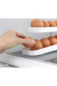 2 Katlı Otomatik Buzdolabı Yumurta Standı - 4