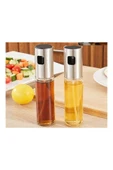 Zeytinyağı Cam Sprey Şişesi Sirke Yağ Püskürtücü Barbekü Sosu Yağdanlık 100ml - 2