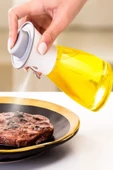 Cam Şişeli Spreyli 220 Ml Yağdanlık Sosluk Çok Amaçlı Sirkelik - 1