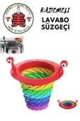 Renkli 6 Kademeli Lavabo Süzgeci - 1