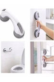 Hasta Yaşlılar İçin Banyo Tuvalet Vantuzlu Tutunma Aparatı Güvenli Kilitli Tutuculu Banyo Tutacağı - 1