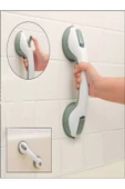Hasta Yaşlılar İçin Banyo Tuvalet Vantuzlu Tutunma Aparatı Güvenli Kilitli Tutuculu Banyo Tutacağı - 5