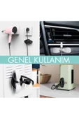 Yapışkanlı Airfryer Kablo Düzenleyici Elektrikli Ev Aleti Kablo Sarma Düzenleme Aparatı 4 Adet - 5
