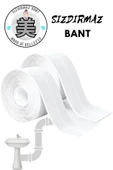 2 Adet Su Sızdırmaz Geçirmez Bant Lavabo Küvet Kenar Bandı Küvet Duş 3,2 M X 38 thumbnail 1