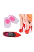 Topuk Silikonu Şeffaf Pembe - 2