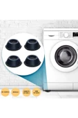 Gürültü Engelleyici Ve Kaymaz Titreşim Önleyici Kauçuk Ayak Pedleri Çamaşır Makinesi thumbnail 4