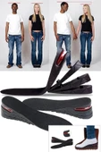 Unisex Beyaz Hava Yastıklı Boy Uzatıcı Tam Boy Tabanlık 7 Cm Boyunuz Uzun Olsun - 3