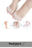 1 Çift Özel Üretim Kemik Büyümesi Karşıtı Şekil Bozukluğu Ayak 5 Parmak Ayıran Silikon Bunyon thumbnail 2
