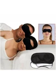 Uyku Göz Bandı Seyahat Göz Yüz Maskesi Işık Önleyici Engelleyici Bant Maske Bay Bayan Unisex Gözlük - 2