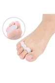Ayak Çekiç Parmak 3 Parmağa Geçen Çekiç Koruyucu Makaralı 1 Çift Silikon Yastıklı thumbnail 1