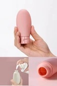 3 Adet Seyahat Tipi Doldurulabilir Krem Şampuan Duş Jeli Sprey Losyon Şişe Seti Krem Kutusu 60 ml - 3