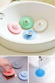 Süzgeçli Banyo Küvet Lavabo Gider Filtresi Süzgeci Pompası Tıkacı Tıpası - 1