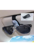 Araç Içi Gözlük Tutucu Oto Gözlük Tutacağı Klipsli Güneşliğe Takılan Kartvizit Tutucu thumbnail 2